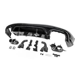 Heckdiffusor SQ5-Style (2017-2020, mit schwarzen Endrohren) Audi Q5 2017-2025 Foto 2