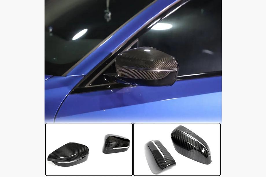 BMW 4 Series G22/23/26 2020- Spiegelabdeckungen M-Look (Carbon) Foto 1