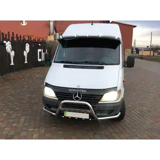 Frontschutzbügel Exclusive (Edelstahl) Mercedes Sprinter W901/902/903/904/905 1995–2006 Foto 4