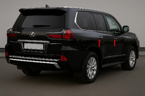 Lexus LX570/450d 2008-2022 Chrom Türgriffblenden BlackEdition (für 2016+) Foto 2
