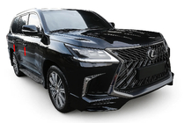 Lexus LX570/450d 2008-2022 Chrom Türgriffblenden BlackEdition (für 2016+) Foto 1