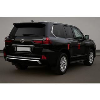 Chrom Türgriffblenden BlackEdition (für 2016+) Lexus LX570/450d 2008-2022 Foto 2