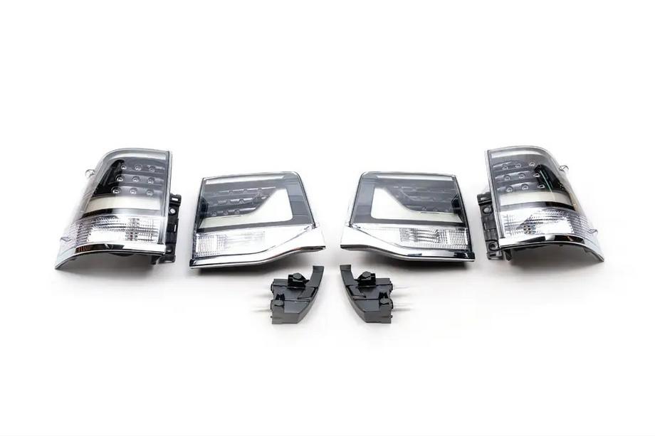 Toyota Land Cruiser 200 2007-2021 SALE! Heckleuchten 2016+ (Executive Black) Foto 2