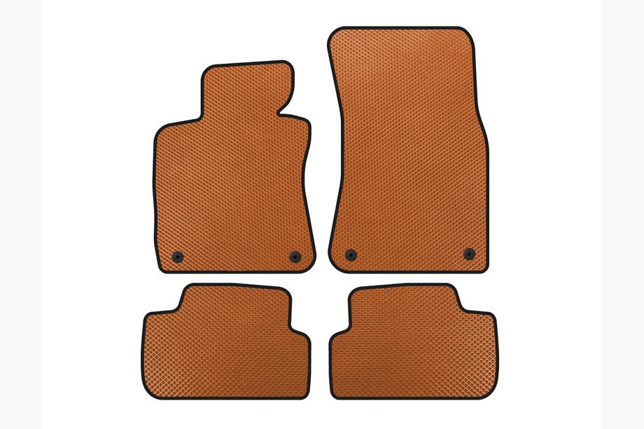 BMW 6 Series E63/E64 2003-2010 EVA Fußmatten (Orange) Image