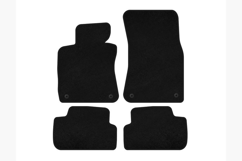 BMW 6 Series E63/E64 2003-2010 Textil Fußmatten Premium (Schwarz) Image