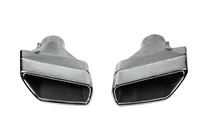 BMW 5er G30/G31 2017–2023 M-Performance Auspuffendrohre Silber (2 St.) Foto 4