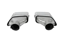 BMW 5er G30/G31 2017–2023 M-Performance Auspuffendrohre Silber (2 St.) Foto 5