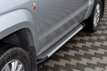 Volkswagen Amarok 2010-2022 Trittbretter Line (2 Stk., Alu) Foto 1