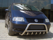 Volkswagen Sharan 1995-2010 Frontbügel WT003 (Edelstahl) Foto 1