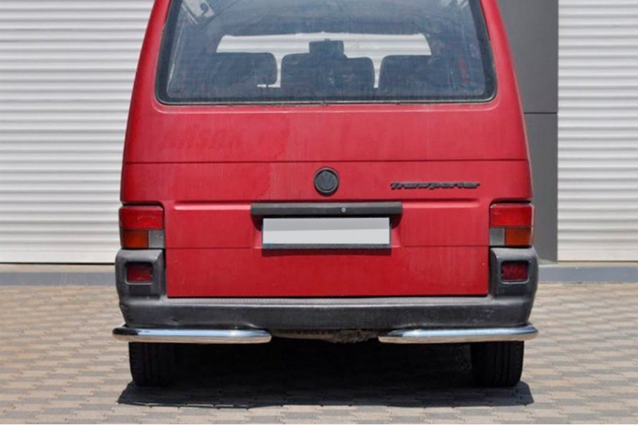 Volkswagen T4 Transporter 1990-2003 Hintere Eckschutzrohre AK003 (2 Stk., Edelstahl) Image