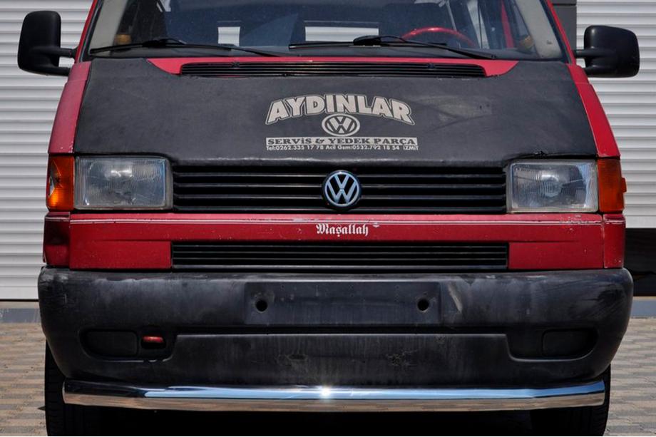 Volkswagen T4 Transporter 1990-2003 Frontschutzbügel ST008 (Edelstahl) Image