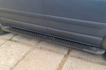 Volkswagen T5 Caravelle 2004-2010 Trittbretter X5-Typ schwarz (2 Stk., Alu) Foto 3