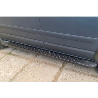 Trittbretter X5-Typ schwarz (2 Stk., Alu) Volkswagen T5 Multivan 2003–2010 Foto 3