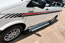 Volkswagen T5 2010-2015 Seitenschweller Line-Typ (2 Stk., Alu) Kurzer Radstand Foto 1