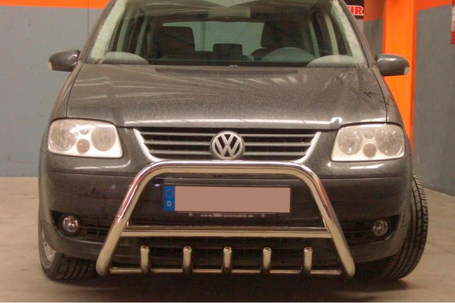Volkswagen Touran 2003-2010 Frontbügel WT003 (Edelstahl) Foto 2