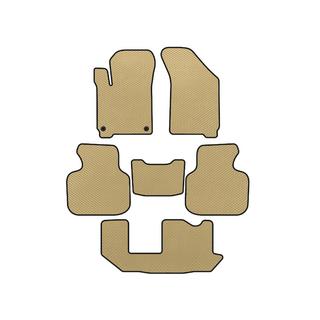 EVA Fußmatten (2011-2020, 3 Reihen, 7-Sitzer, Beige)