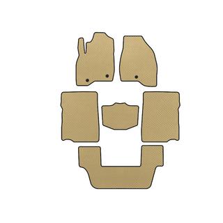 EVA Fußmatten (2017-2019, 3. Reihe, 7-Sitzer, Beige)