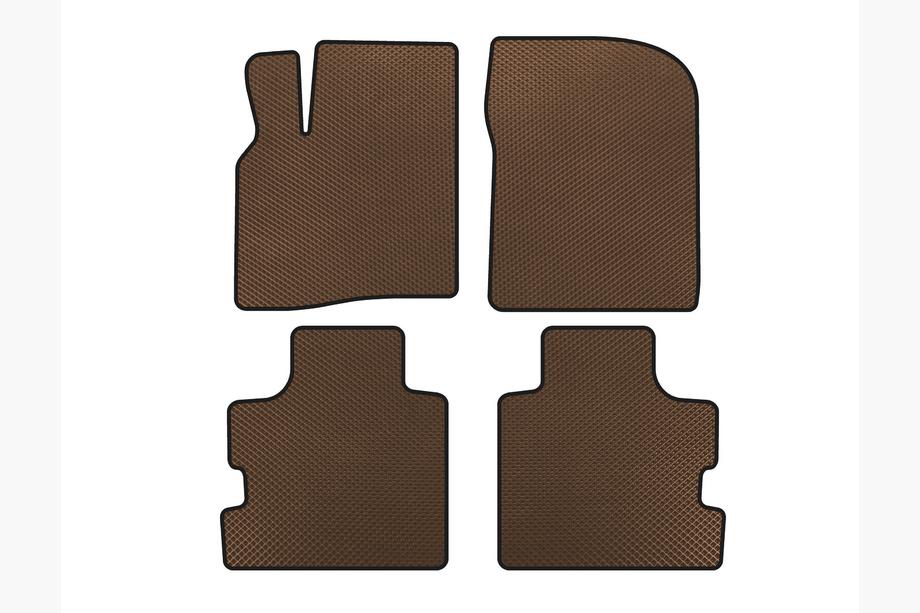 Chrysler Pacifica 2004-2008 EVA Fußmatten (Braun) Image