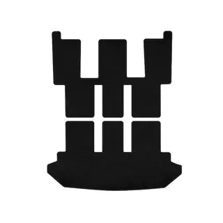 Kofferraummatte Textil Premium v2 (Schwarz)