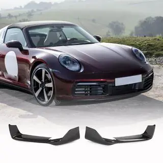 Frontstoßstangen Flaps aus Carbon für Carrera 4 S 4S Foto 1