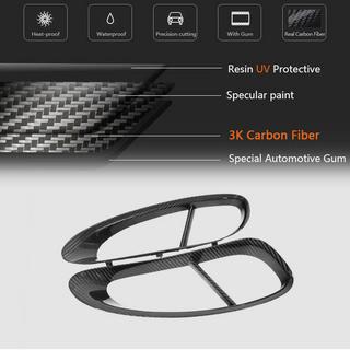 Carbon Abdeckungen für hintere Kotflügel (für Boxster) Foto 4