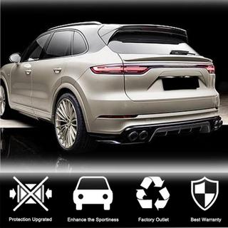 Heckdiffusor für Heckstoßstange (2018-2023, Carbon) Porsche Cayenne 2018- Foto 3