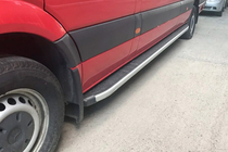 Mercedes Sprinter W906 2006–2018 Trittbretter Fullmond (2 Stk, Alu) Foto 1