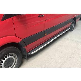 Trittbretter Fullmond (2 Stk, Alu) Mercedes Sprinter W906 2006–2018 Foto 2