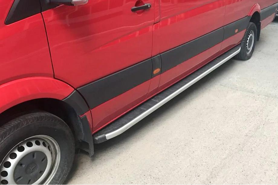 Volkswagen Crafter 2006-2016 Seitenschweller Fullmond (2 Stk., Alu) Image