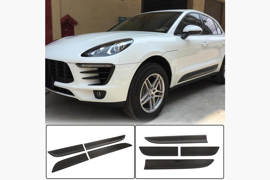 Porsche Macan 2014-2024 Türleisten (2014-2021, Carbon) Foto 1