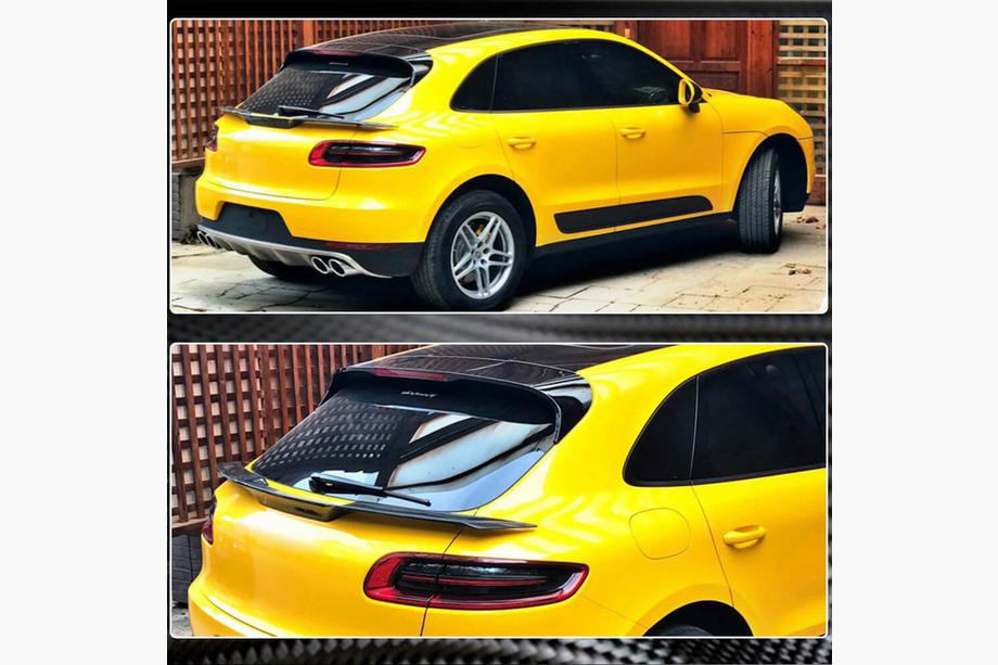 Porsche Macan 2014-2024 Unterer Spoiler (2014-2021, Carbon) Foto 3