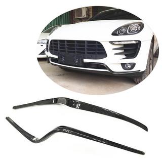 Carbon Frontstoßstangen Flaps (2014-2018) Porsche Macan 2014-2024 Foto 1