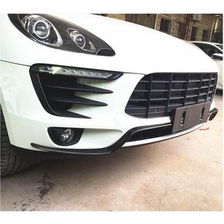 Carbon Frontstoßstangen Flaps (2014-2018) Porsche Macan 2014-2024 Foto 3