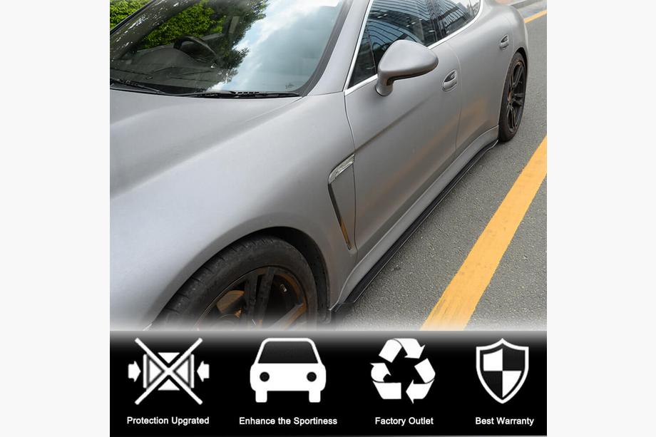 Porsche Panamera 2009-2016 Seitenschweller V2 (2009-2013, Carbon) Foto 2