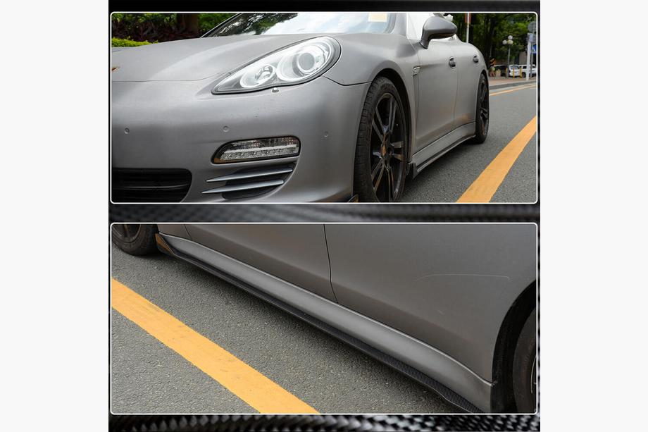 Porsche Panamera 2009-2016 Seitenschweller V2 (2009-2013, Carbon) Foto 3