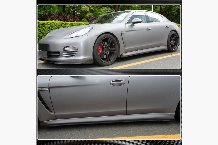Porsche Panamera 2009-2016 Seitenschweller V2 (2009-2013, Carbon) Foto 4