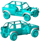 Ford Bronco 2021- Kotflügelverbreiterungen (Carbon) Foto 2