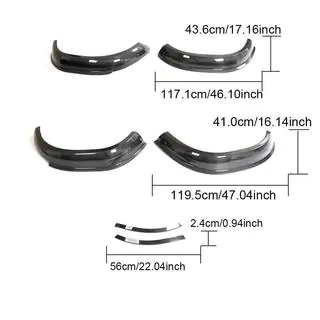 Kotflügelverbreiterungen (Carbon) Ford Bronco 2021- Foto 3