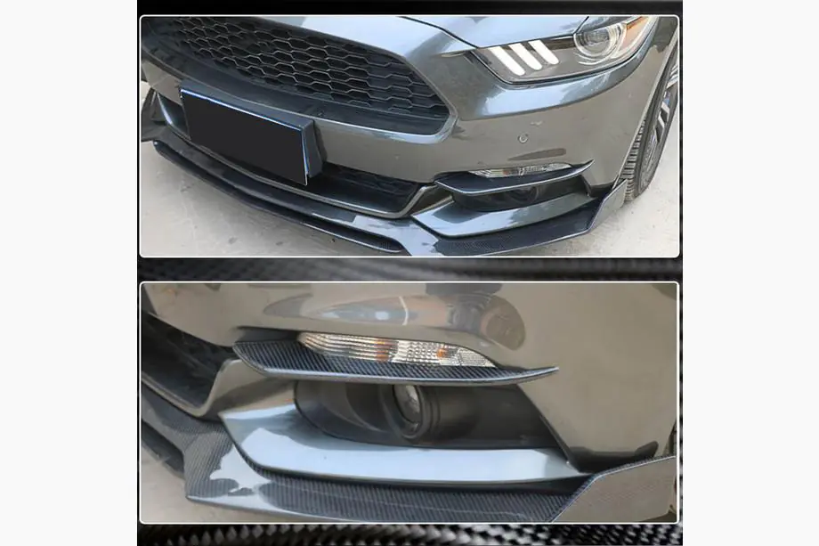 Ford Mustang 2015-2023 Carbon Nebelscheinwerfer Abdeckungen V1 (2015-2017) Foto 3