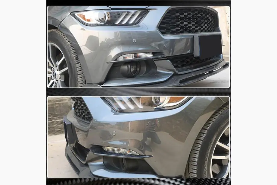 Ford Mustang 2015-2023 Carbon Nebelscheinwerfer Abdeckungen V1 (2015-2017) Foto 4
