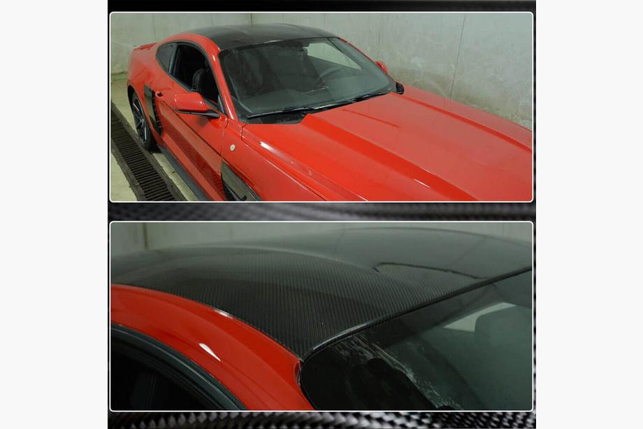 Ford Mustang 2015-2023 Dachabdeckung Carbon Foto 3