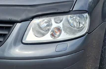 Volkswagen Caddy 2004-2010 Scheinwerferblenden (schwarz) Schwarz Matt Foto 13