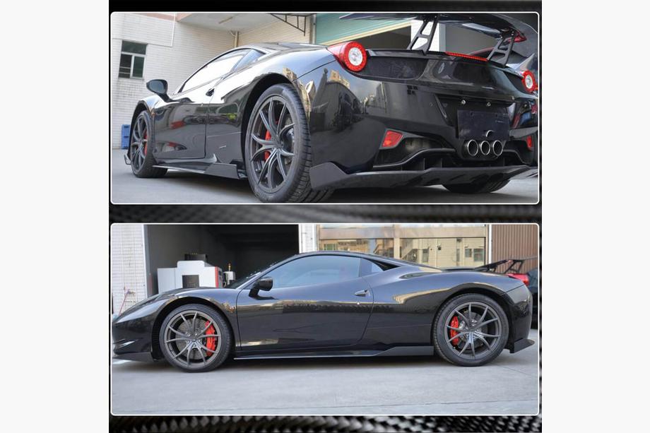 Ferrari 458 Italia 2009-2015 Seitenschweller (2011-2013, Carbon) Foto 4