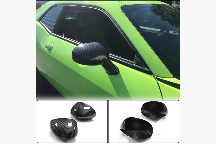 Dodge Challenger 2008-2023 Spiegelabdeckungen (Carbon) Image
