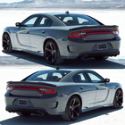 Dodge Charger 2010-2023 Heckspoiler (2015-2023, Kunststoff) Foto 2