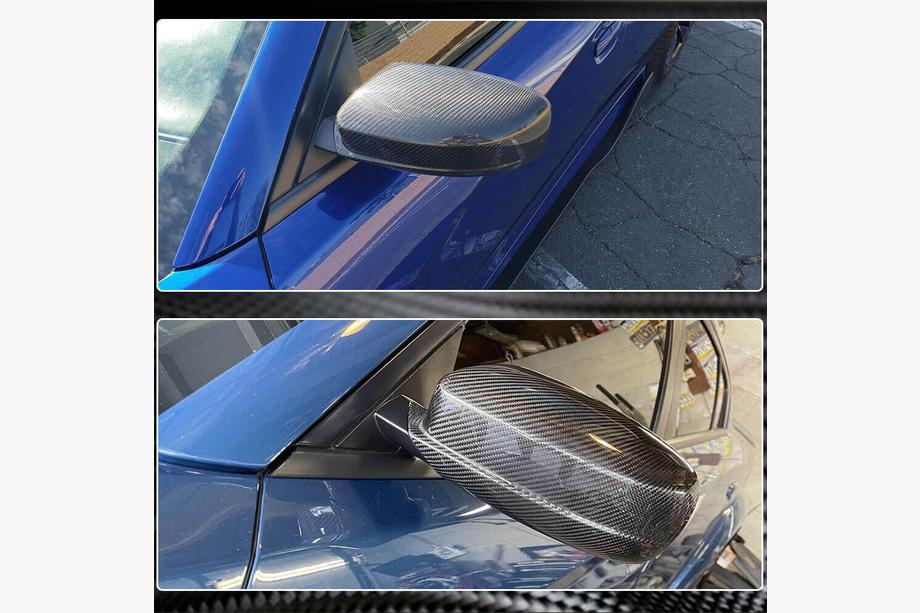 Dodge Charger 2010-2023 Carbon Spiegelabdeckungen Foto 4