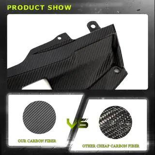 Carbon Abdeckung unter Motorhaube Foto 2