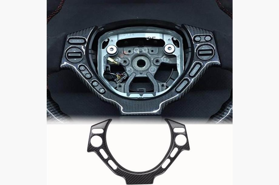 Nissan GT-R 2008-2025 Lenkradabdeckung (2009-2015, Carbon) Foto 1