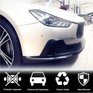 Carbon Frontstoßstangen Abdeckungen (für Base/S/S Q4 2013-2017) Maserati Ghibli 2013-2023 Foto 2