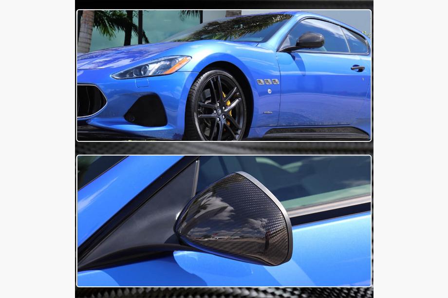 Maserati GranTurismo 2007-2019 Spiegelabdeckungen (Carbon) Foto 4